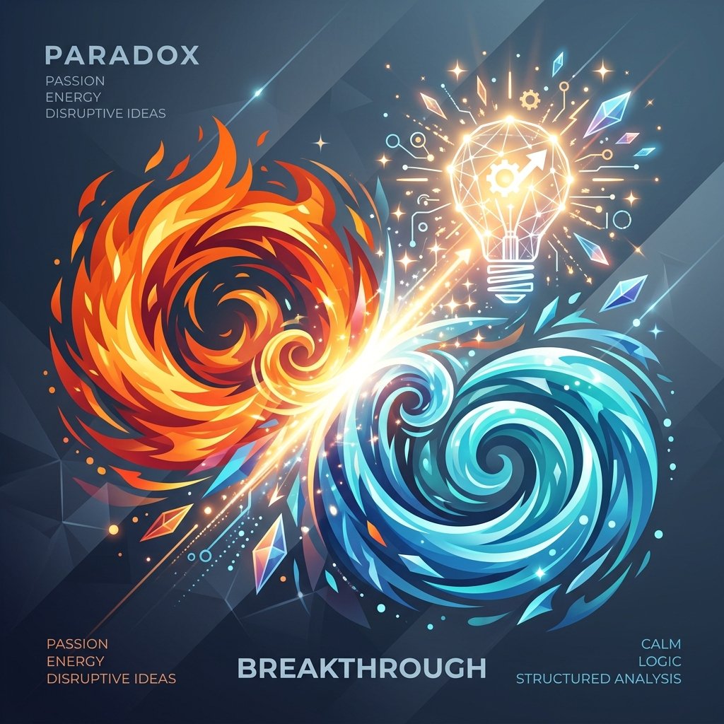 The Power of Paradox: Why Contrasting Ideas Lead to Breakthroughs